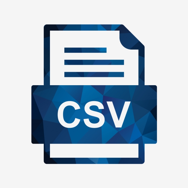 CSV file extract